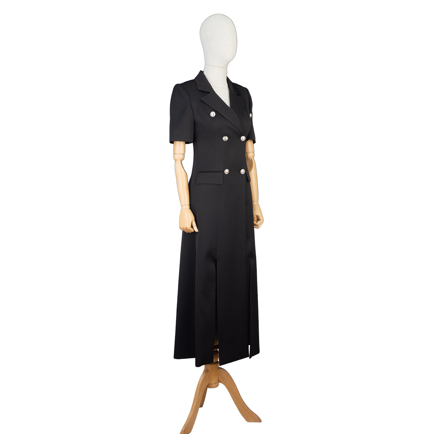 Black Maxi Blazer Dress – Power &amp; Elegance Combined