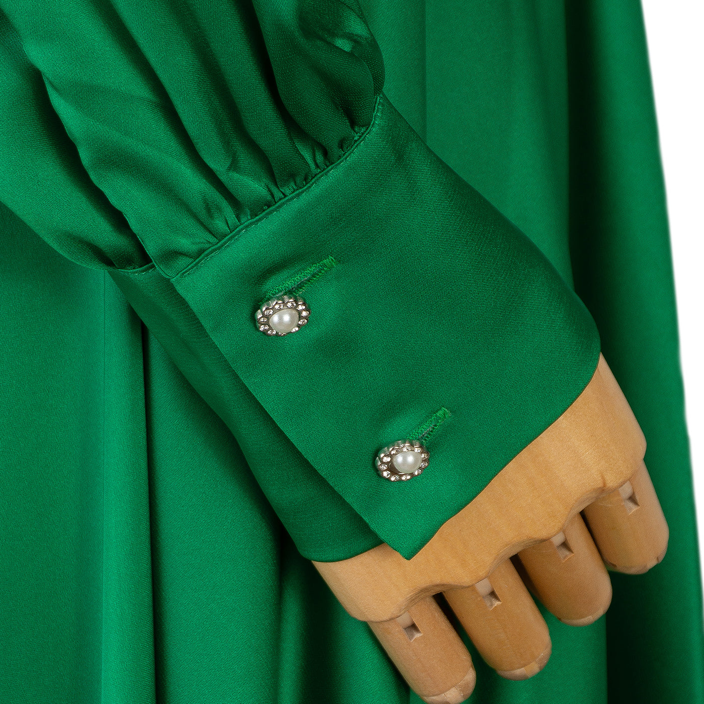 Green Wrap Maxi Dress – Elegance &amp; Comfort
