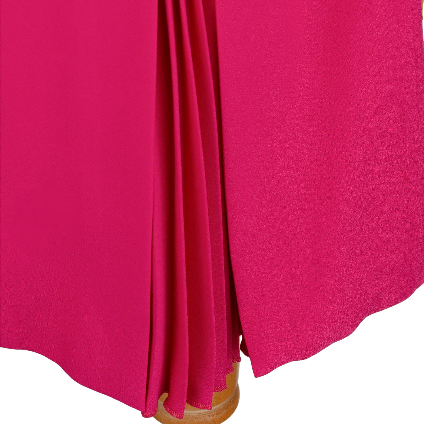 Fuchsia Pleated Blazer Dress – Power &amp; Grace in Every Detail